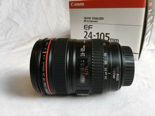 Canon EF 24 - 105 mm f/4L IS USM Zoom lens - Rarely - 1 Owner (0344B002) 2