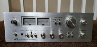 Vintage Akai Stereo Amplifier Model Am - 2800