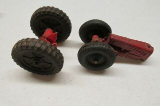Vintage Toy Parts Small Tractor Tires