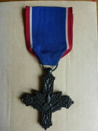 Distinguished Service Cross Usa Ww1 1918 Authentic Rare First Type French Award