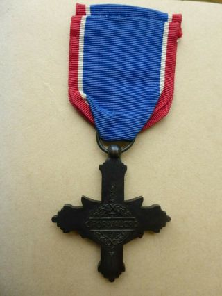 DISTINGUISHED SERVICE CROSS USA WW1 1918 AUTHENTIC RARE FIRST TYPE FRENCH AWARD 5