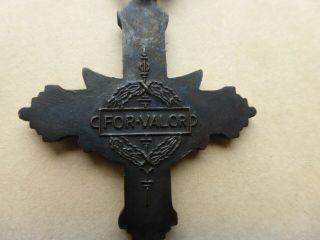 DISTINGUISHED SERVICE CROSS USA WW1 1918 AUTHENTIC RARE FIRST TYPE FRENCH AWARD 6