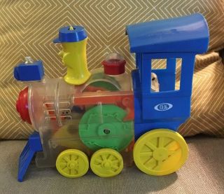 Vintage 1970’s Ideal Toy Company - Lil Toot Wind Up Whistling Toy Train -