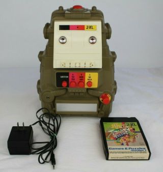 Vtg 1978 Mego 2 - Xl Talking Robot With A Personality,  Power Adapter