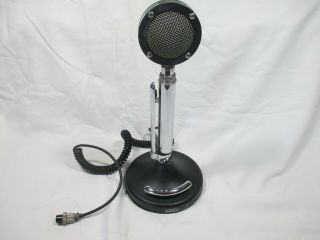 Vintage Astatic D104 T - Up9 Table Microphone Cb Ham Radio 4 Pin Parts Repair