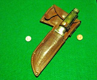 Vtg Sheath Blade Case 