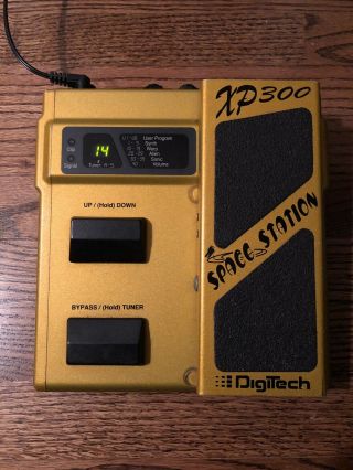 RARE Digitech Space Station XP300 Vintage Guitar Multi Effects Pedal - 3