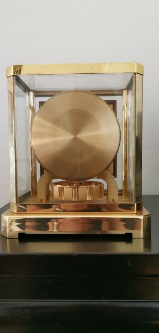 Rare Swiss Atmos Square Dial Clock by Jaeger LeCoultre - Serial 357798 3
