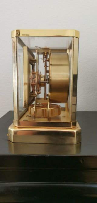Rare Swiss Atmos Square Dial Clock by Jaeger LeCoultre - Serial 357798 4