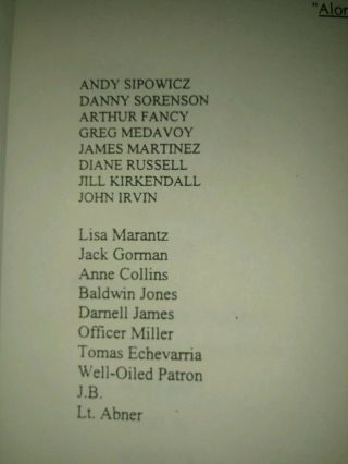 Vintage 1999 NYPD BLUE TV Show Signed Script - Dennis Franz,  Full CastSigned 2