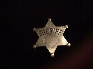 Vintage Sheriff Badge