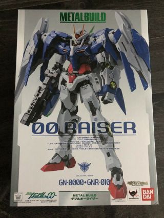 Bandai Official Metal Build Gundam 00 Raiser From Japan Rare Usa