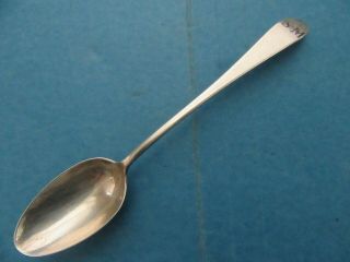 J Cogswell Unlisted Maker 18th Cent Coin Silver Demi Spoon