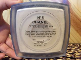 Chanel No 5 After Bath Powder No Box Vintage 5 Oz Coco Loose Dusting