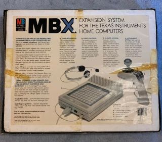 Vintage MBX Expansion System Texas Instruments Home Computers CIB 1983 RARE 5