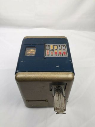 Mills Vintage 5 Cent Vest Pocket Slot Machine,  Serial No.  36008,  1938 - 1940