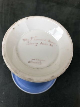Antique Worcester Doe & Rogers Porcelain Vase - St Leonard Hotel Hastings C.  1830 8