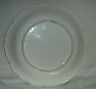 STUNNING QUALITY ANTIQUE 19thC H.  R.  DANIEL DINNER PLATE H/PAINTED FLOWERS 4630 5
