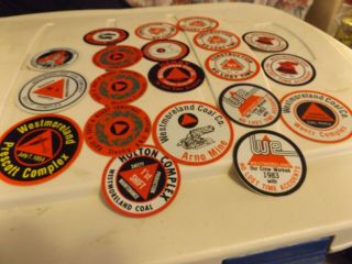 20 Different Kind Of Westmoreland Mining Stickers Vintage Coal