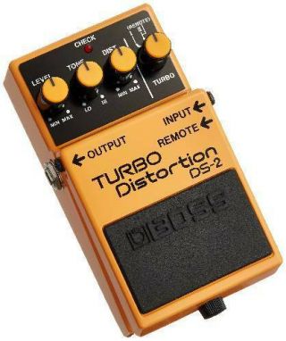 Boss Ds - 2 Turbo Distortion Vintage Guitar Effects Made In Japan