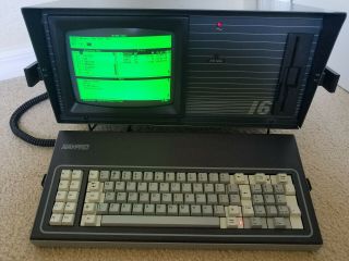 Vintage Kaypro 16 With 20mb Hard Drive And Ram Upgrade - - Boots With Software