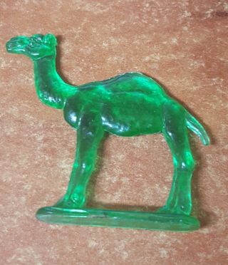 Vintage Plastic Toy Standing Camel