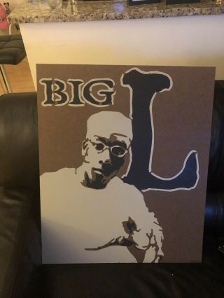 Big L Pop Art Poster Painting Rap Music Rare 2