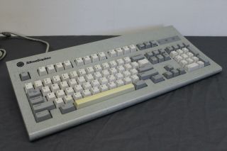 Vintage Silicon Graphics SGI AT101 Granite Gray Keyboard ALPS 9500900 5
