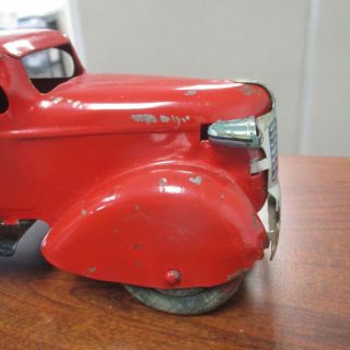 EARLY Vintage WYANDOTTE PRESSED STEEL DUMP TRUCK 12 - 1/2 