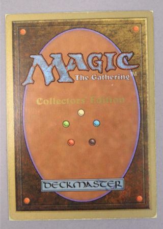MtG Magic: the Gathering Collector ' s Edition CE Ancestral Recall MP 4