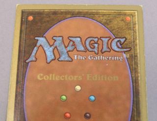 MtG Magic: the Gathering Collector ' s Edition CE Ancestral Recall MP 5