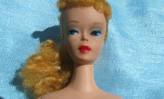 Very Pretty Vintage Blonde Ponytail Barbie 4,  No Green