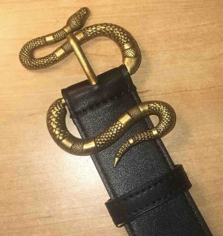 Gold Buckle Luxury G Snake - Men 