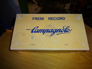 VINTAGE NOS CAMPAGNOLO NUOVO RECORD BRAKE SET FOR COLNAGO,  MASI,  CINELLI, 9