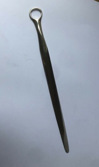 A Rare Georgian Silver Meat Skewer / Letter Opener,  18th/19th Century,  Not Scrap