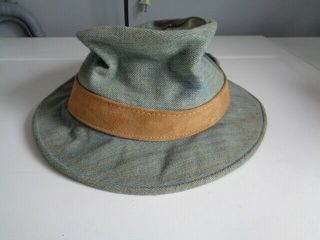 Rare Vintage Levi’s Denim Fedora - Fishing Hat (orange Tab) Usa