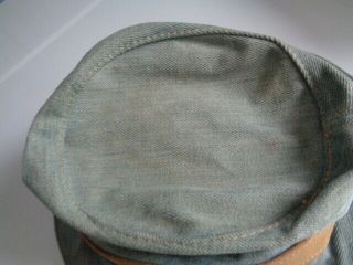 RARE Vintage LEVI’S denim fedora - fishing hat (orange tab) USA 7