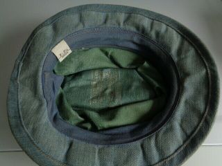 RARE Vintage LEVI’S denim fedora - fishing hat (orange tab) USA 8