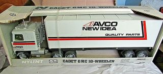 Vintage Nylint 910 Cadet Gmc 18 Wheeler Semi Truck - Avco Idea Quality Parts