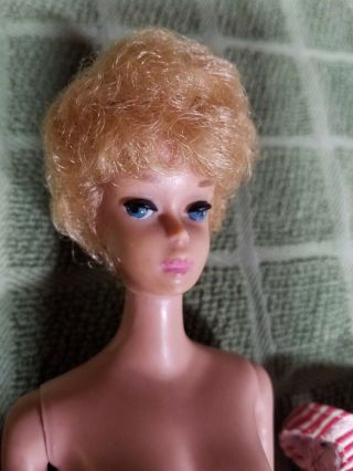 Vintage Barbie Bubble Cut Blond Hair