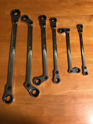 Matco Tools Rare Xl Double Indexing Ratchet End Metric Wrench Set Must Have
