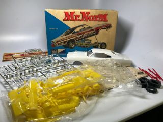 Vintage Mr Norm Funny Car 1/25 Scale Kit Model Craft Master