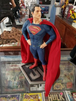 Dc Collectibles Superman Justice League Movie Statue.  Rare,  & Htf.