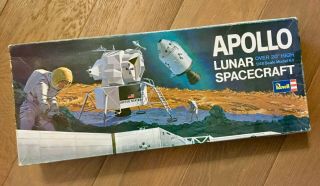 1967 Vintage Revell Apollo Lunar Space Craft Model Kit