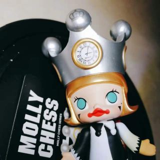 Very Rare POP MART KENNYSWORK Molly Chess Clock Mini Figure Toy Secret Hidden 7
