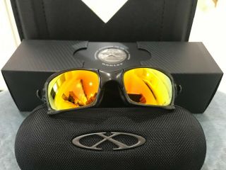 Rare Oakley X Squared X Metal / Fire Red Polarized