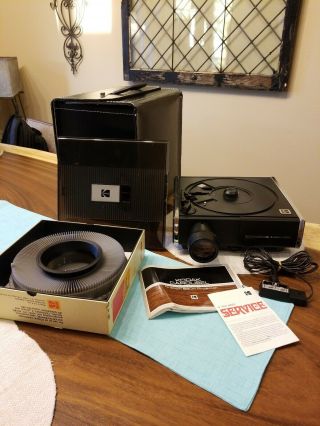 Vintage Kodak Carousel 860h Slide Projector Slide Tray - Bulb