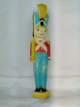 Vintage Alan Jay Clarolyte Squeak Rubber Toy Soldier Strong Squeaker