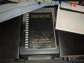Vintage CP/M Amust Compak Executive 816 Portable Computer 4