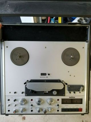 Revox Pr99 Vintage Reel To Reel Recorder